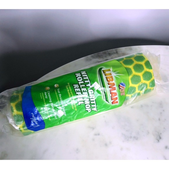 Libman Nitty Gritty Roller Mop Refill Cleaning Pad Replacement NEW - Picture 1 of 5
